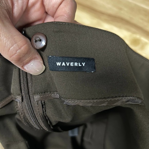 Lafayette 148 New York Wool Blend Stretch Ankle Waverly Trouser Pants Size 8 - Picture 9 of 12